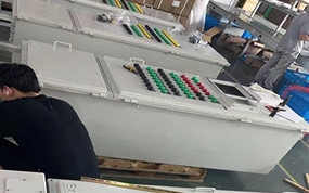 我司生產(chǎn)的防爆電氣控制柜受到用戶(hù)青睞